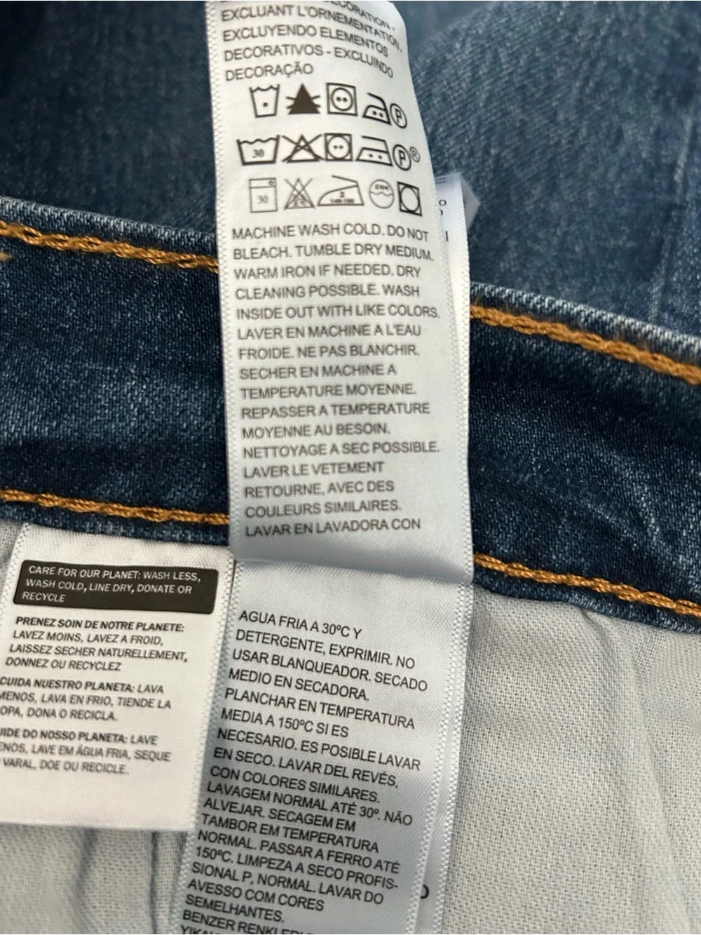 Levi's 511 Slim Jeans Men's Size 40x30 Blue Denim Stretch Classic